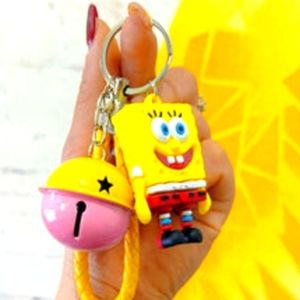 SPONGEBOB SQUAREPANTS KEYCHAIN BAG CLIP KEY HOLDER